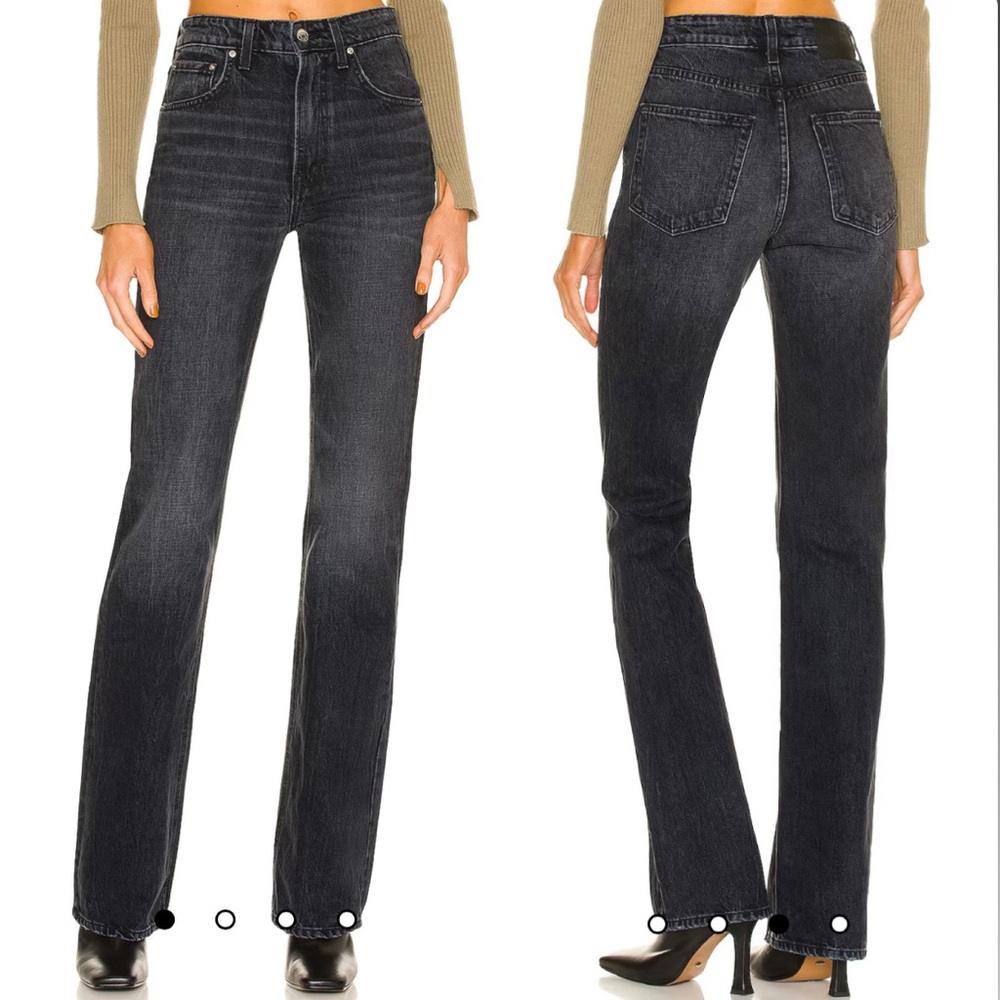 GRLFRND Melanie High Rise Boot Cut in NoHo